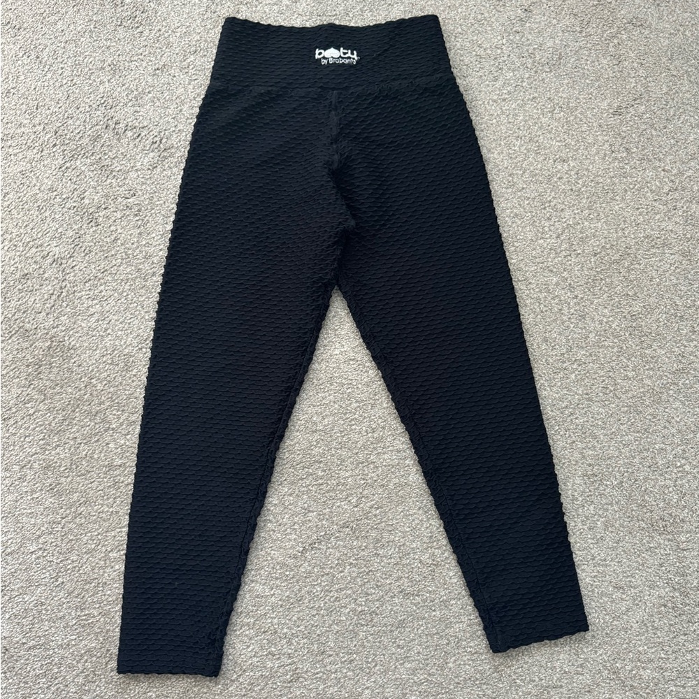 Booty By Brabants Croco Skin Leggings *HEMMED* - Black